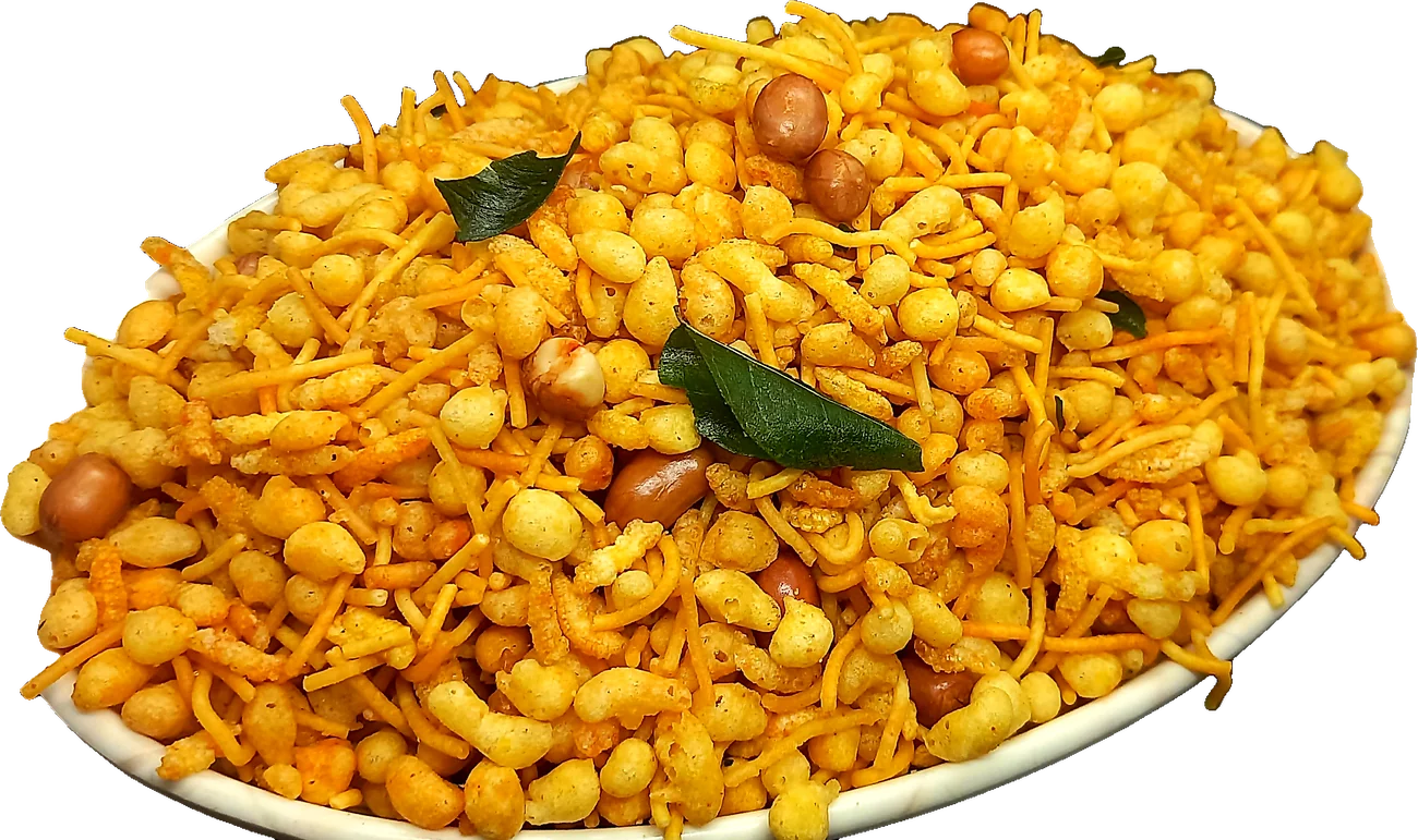 Only Mixture on an oval plate